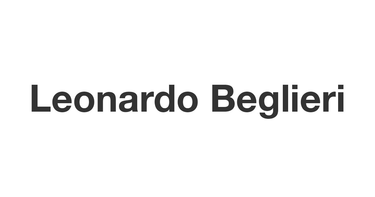 (c) Leonardobeglieri.com